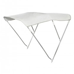 Taud pliable 3 arceaux Ø 22 mm 150/160 cm blanc  - Osculati