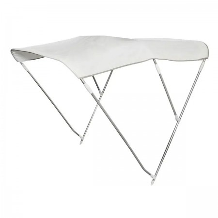 Taud pliable 3 arceaux Ø 22 mm 150/160 cm blanc  - Osculati