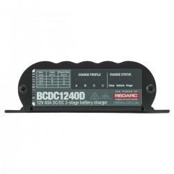 Chargeur de batterie BCDC 12V-40A de face