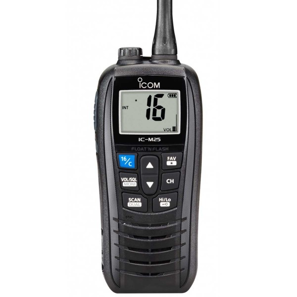 VHF IC-M25EURO Azul - N°1 - comptoirnautique.com