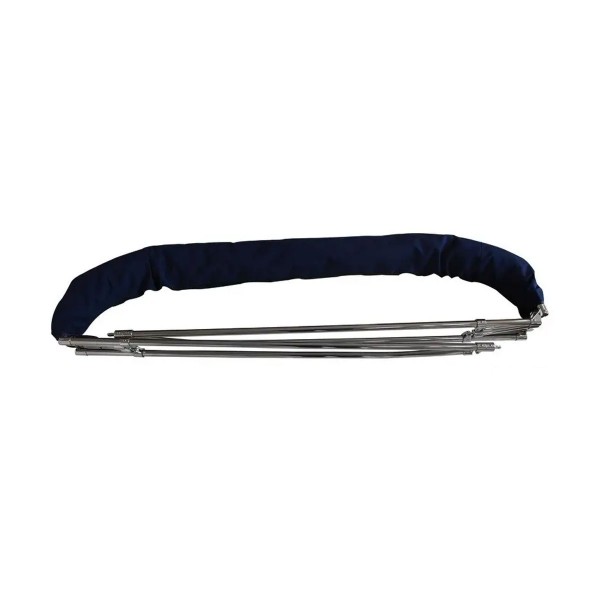 High awning 3 hoops AISI316 Ø 25mm blue - N°4 - comptoirnautique.com