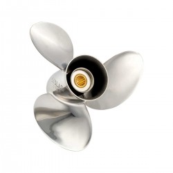 3-Blatt-Edelstahlpropeller...