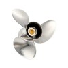 3-Blatt-Edelstahlpropeller 13 7/8 x 17 - N°1 - comptoirnautique.com