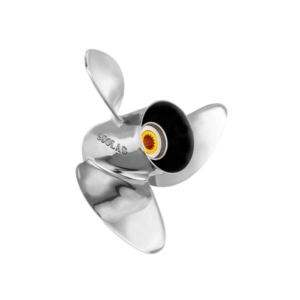 3-Blatt-Edelstahlpropeller 13 7/8 x 21 - N°1 - comptoirnautique.com