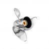 Stainless steel 3-blade propeller 13 7/8 x 21