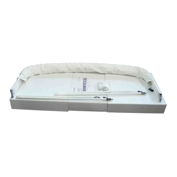 Bimini alu Shade Master Fish blanc 140/160cm - Tessilmar - N°3 - comptoirnautique.com