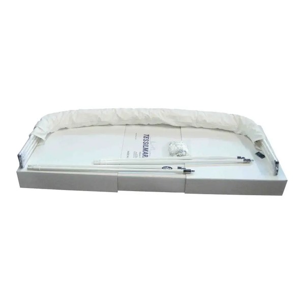 Bimini alu Shade Master Fish blanco - N°3 - comptoirnautique.com