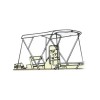 Bimini alu Shade Master Fish blanc 140/160cm - Tessilmar - N°4 - comptoirnautique.com