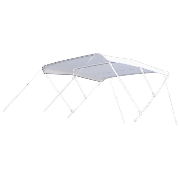 Bimini alu Shade Master Fish branco - N°1 - comptoirnautique.com