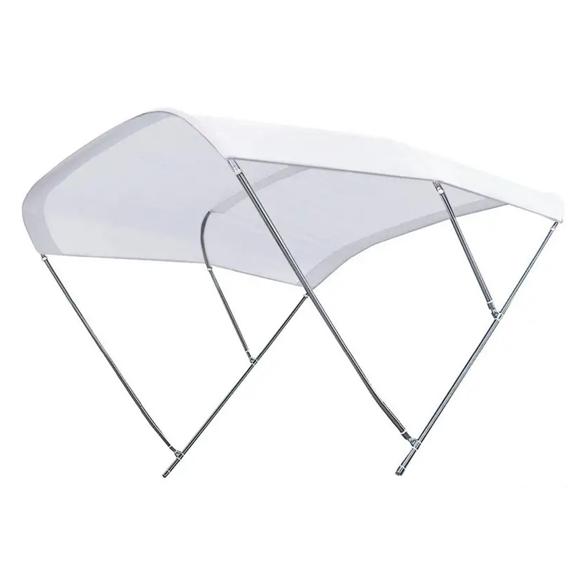 Bimini inox pliable Shade Master SS blanc 180/190cm - Tessilmare