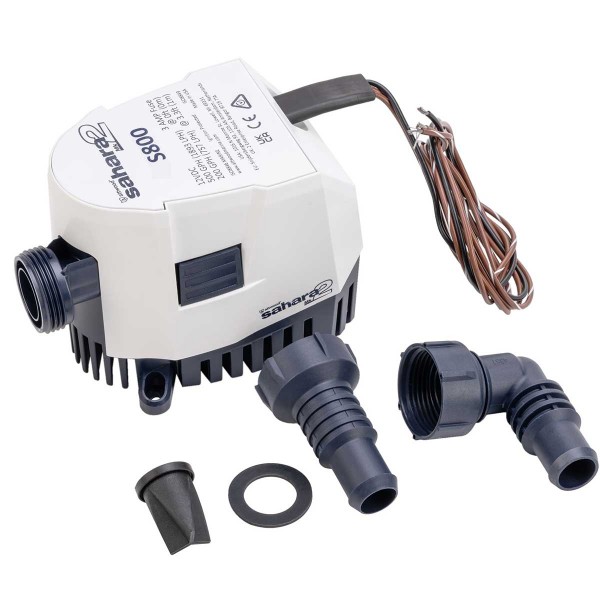 Bomba de achique automatica Sahara Mk2 S800 - 12V - 50 L/min - N°8 - comptoirnautique.com