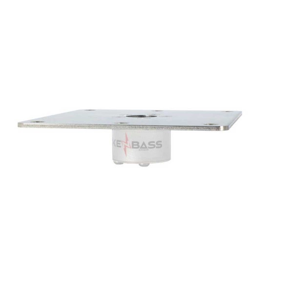 Low square base plate for seat - N°7 - comptoirnautique.com