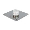 Low square base plate for seat - N°4 - comptoirnautique.com