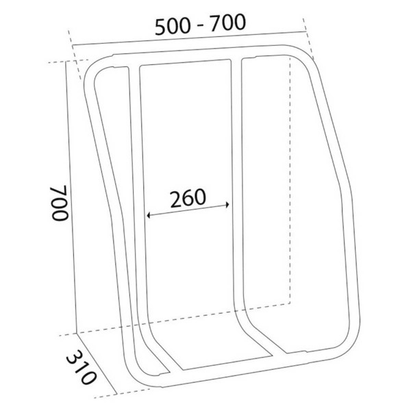 Porta-zattera verticale - N°5 - comptoirnautique.com