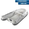 Inflatable dinghy 250 + polyester hull and V-shaped hull - N°2 - comptoirnautique.com