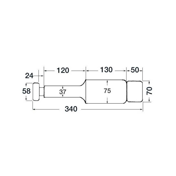 Vérin universel 12V pour Flap - N°3 - comptoirnautique.com