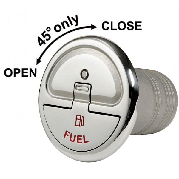 Bouchon de nable Quick Lock Fuel 38 mm - Osculati - N°2 - comptoirnautique.com