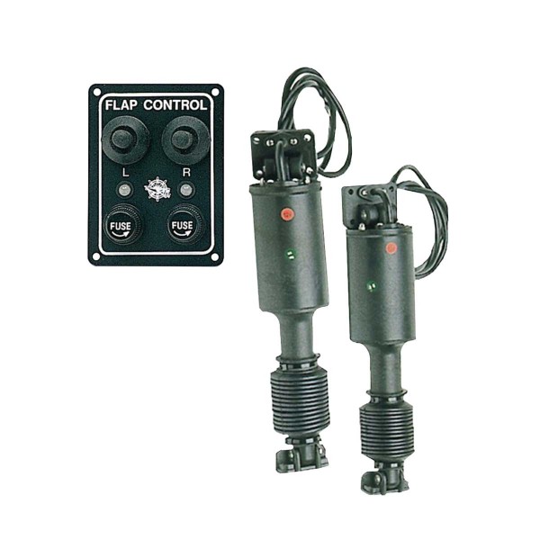 Pacchetto attuatori universali 12V per Flap + pannello di controllo - N°1 - comptoirnautique.com