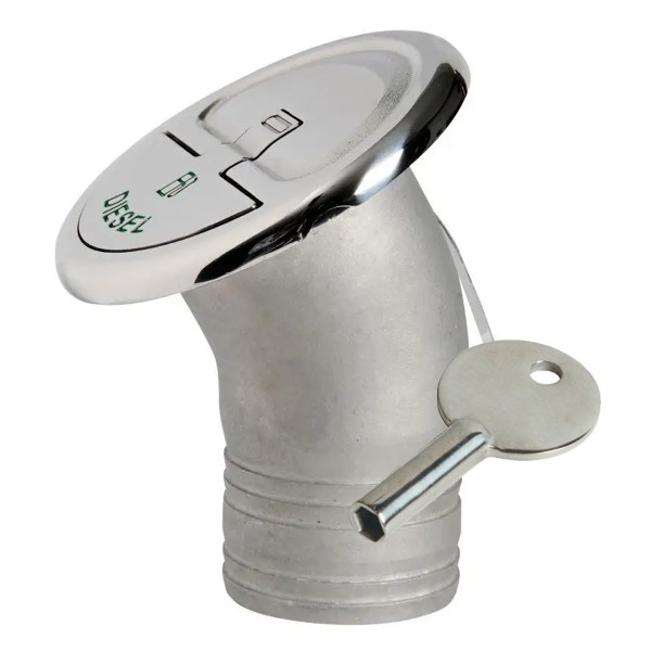 Bujão de fecho Quick Bloqueio Diesel 30° 50 mm com chave - N°3 - comptoirnautique.com