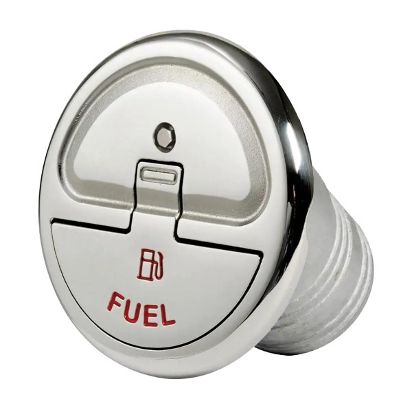 Fuel filler cap Quick Lock Fuel 30° 50 mm with key - N°1 - comptoirnautique.com