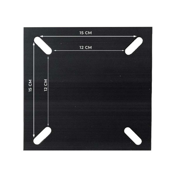 dimensions entraxe platine de siège pivotante - N°2 - comptoirnautique.com
