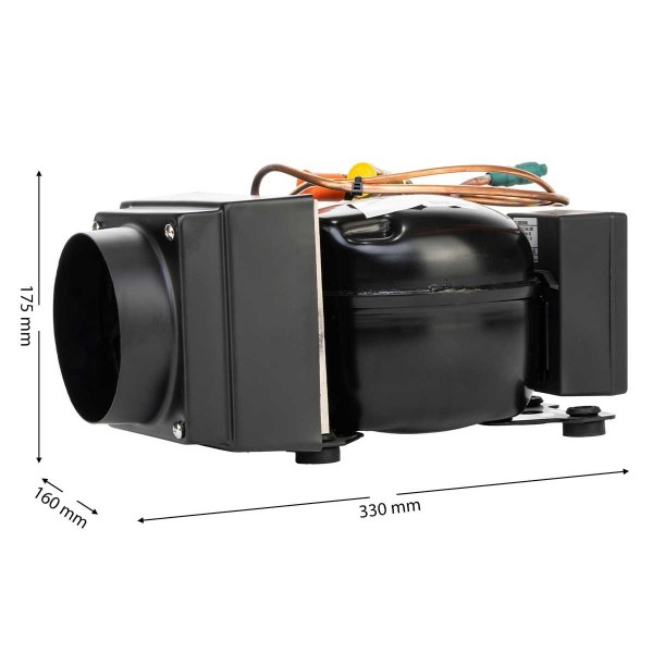 Refrigerador ITC+ arrefecido a ar 200 L - N°3 - comptoirnautique.com