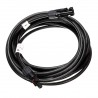 Solar 6mm cable, MC4 male/female connectors 5 meters