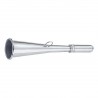 Corno marrone in acciaio inox lucidato 185 mm