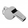 Chrome-plated brass referee whistle