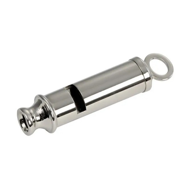 Fischietto in ottone cromato - N°1 - comptoirnautique.com