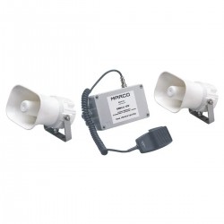 Avertisseur/Sifflet 2 haut-parleurs étanches 112 dB 12 V - Marco