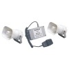 Bocina/Silbato 2 altavoces estancos 112 dB 12 V - N°1 - comptoirnautique.com