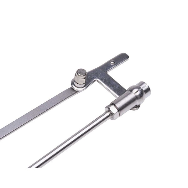 Stainless steel parallelogram wiper arm 381/432 mm - N°3 - comptoirnautique.com