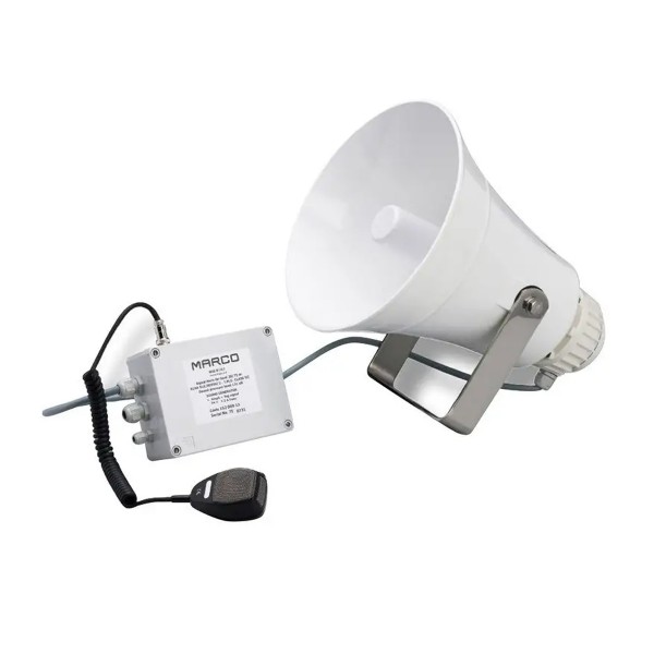 Electronic horn with amplifier for 24V boats - N°1 - comptoirnautique.com