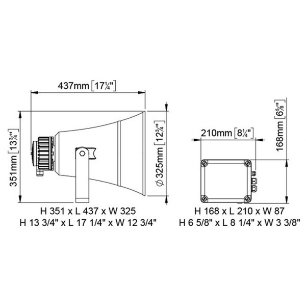 Sirena elettronica con microfono 130 dB 24V - N°2 - comptoirnautique.com