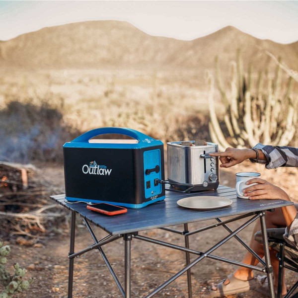 Nomad solar pack - Power Station Outlaw + pannello solare Tough Fold + cavo - N°11 - comptoirnautique.com