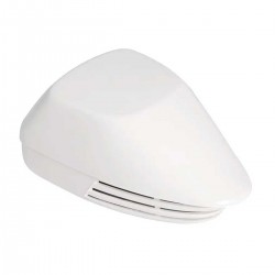 White ABS membrane horn 12 V