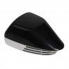 ABS membrane horn black chrome 12 V