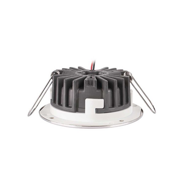 Faretto LED Ø 82mm KAI acciaio inox 10-30V bianco naturale - N°1 - comptoirnautique.com
