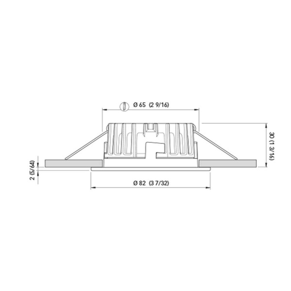Faretto LED Ø 82mm KAI acciaio inox 10-30V bianco naturale - N°2 - comptoirnautique.com