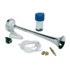 Horn with chrome ABS compressor 12 V - N°1 - comptoirnautique.com