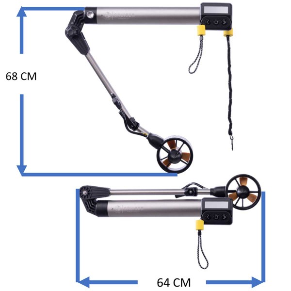 Dimensions du moteur électrique Cruiser ThrustMe - N°15 - comptoirnautique.com