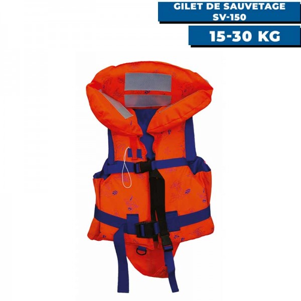 Gilet de sauvetage SV-150 15-30 kg - N°2 - comptoirnautique.com