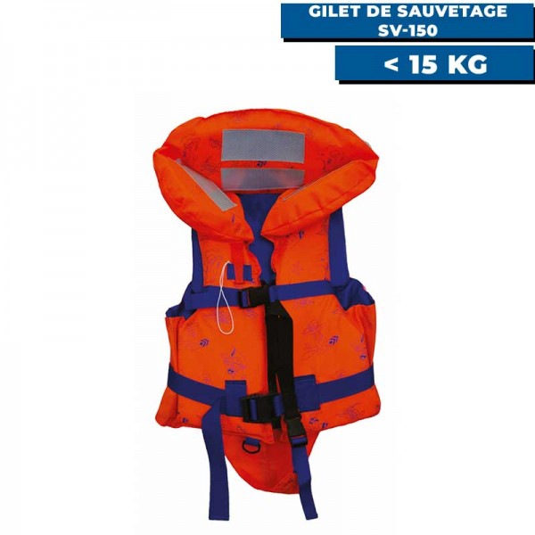 Giubbotto di salvataggio SV-150 fino a 15 kg - N°2 - comptoirnautique.com