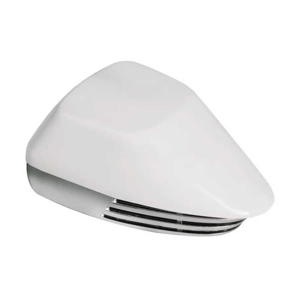 ABS membrane horn white chrome 12 V - N°1 - comptoirnautique.com