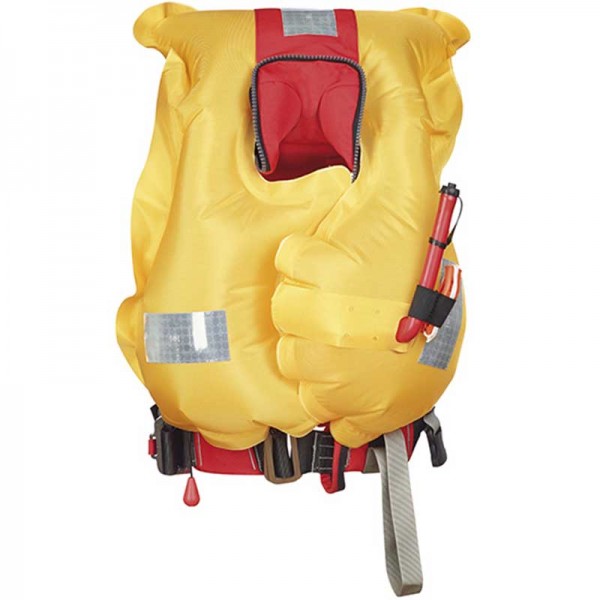 CS-9705RA - Gilet de sauvetage 150N junior automatique avec harnais CREWFIT gonflé - N°1 - comptoirnautique.com