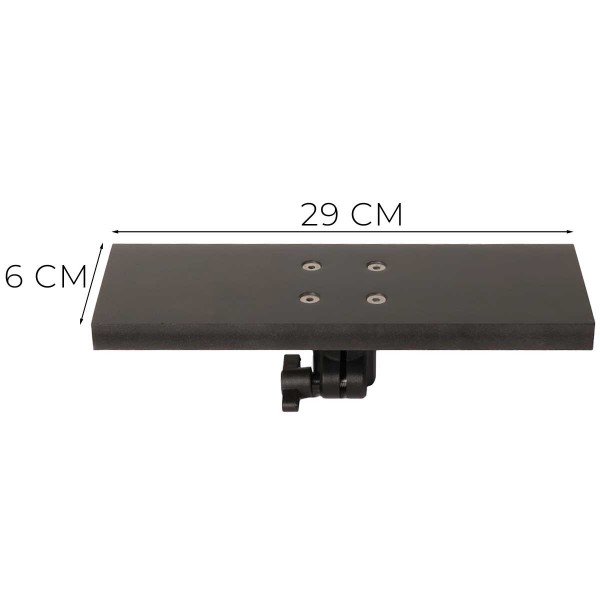 Dimensions du support écran pour perche de sonde live - Pike'n Bass - N°4 - comptoirnautique.com