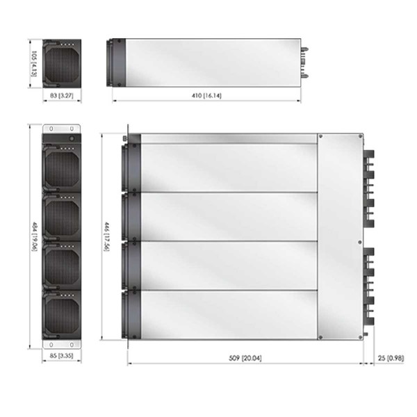 Convertidor modular compacto SR-1600 Plus 48V/230V - N°4 - comptoirnautique.com