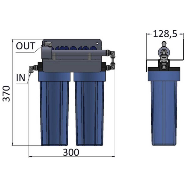 LED water purifier 300 12/24 V - N°4 - comptoirnautique.com