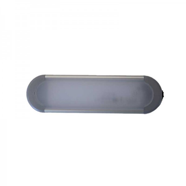 Candeeiro de teto LED branco e azul 12/24V - N°2 - comptoirnautique.com